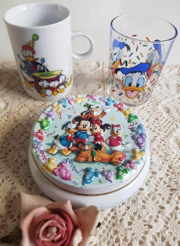 Donald Duck /Disney blikje, Gebruikt, -, -, Ophalen of Verzenden