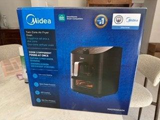 Midea Two-Zone Air Fryer oven, Enlèvement, Neuf, Friteuse à air, 750 à 999 grammes