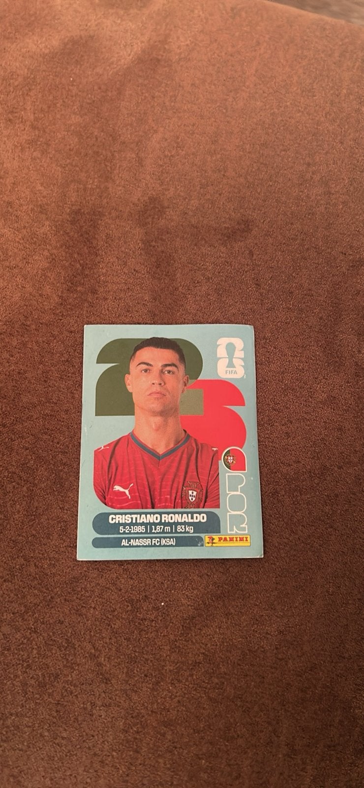 Ronaldo voetbal kaart, Enlèvement, Neuf, Carte(s) à jouer