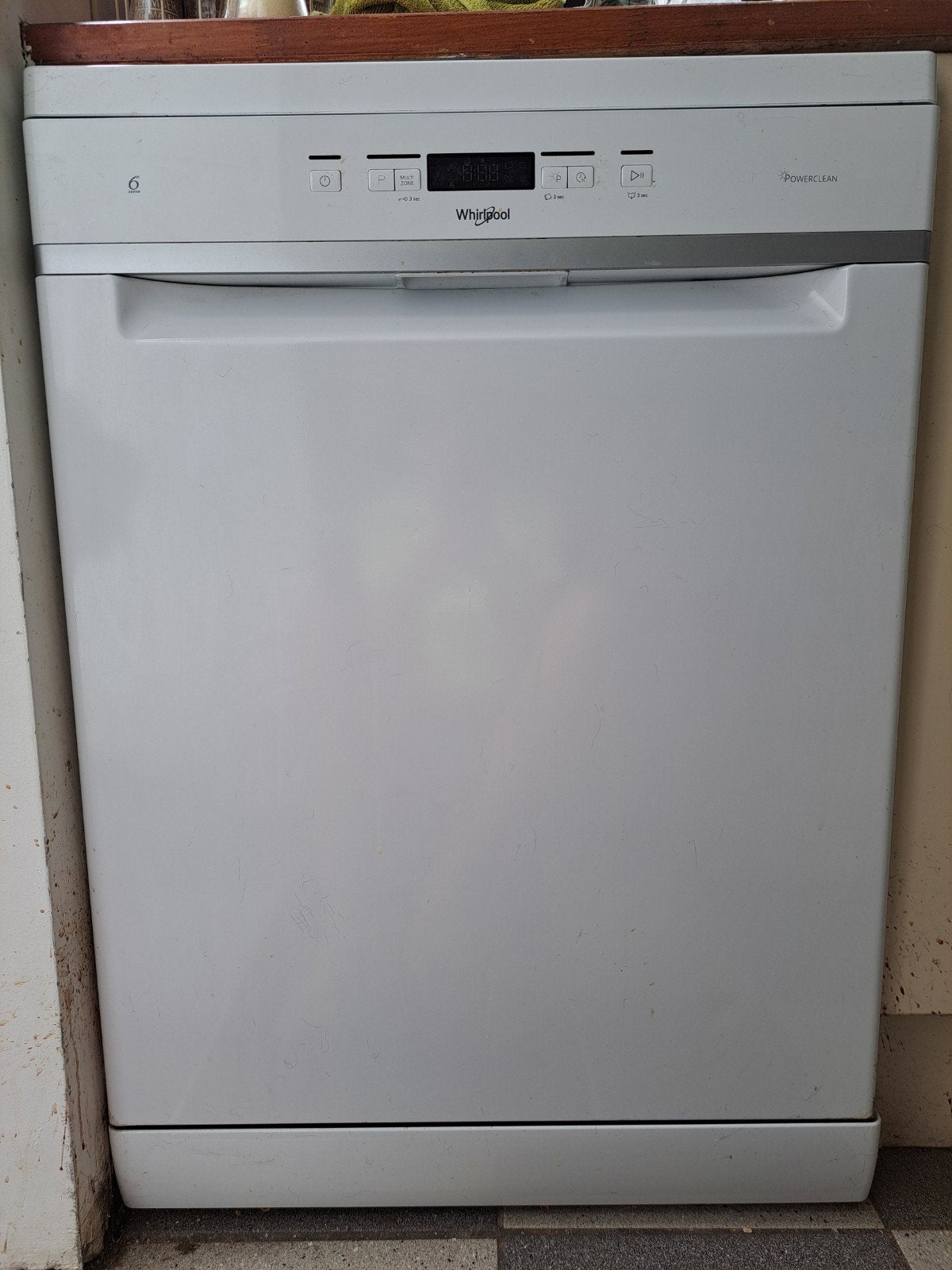 Whirlpool wfc 3c42p wit 60x60x85cm vrijstaand, Ophalen