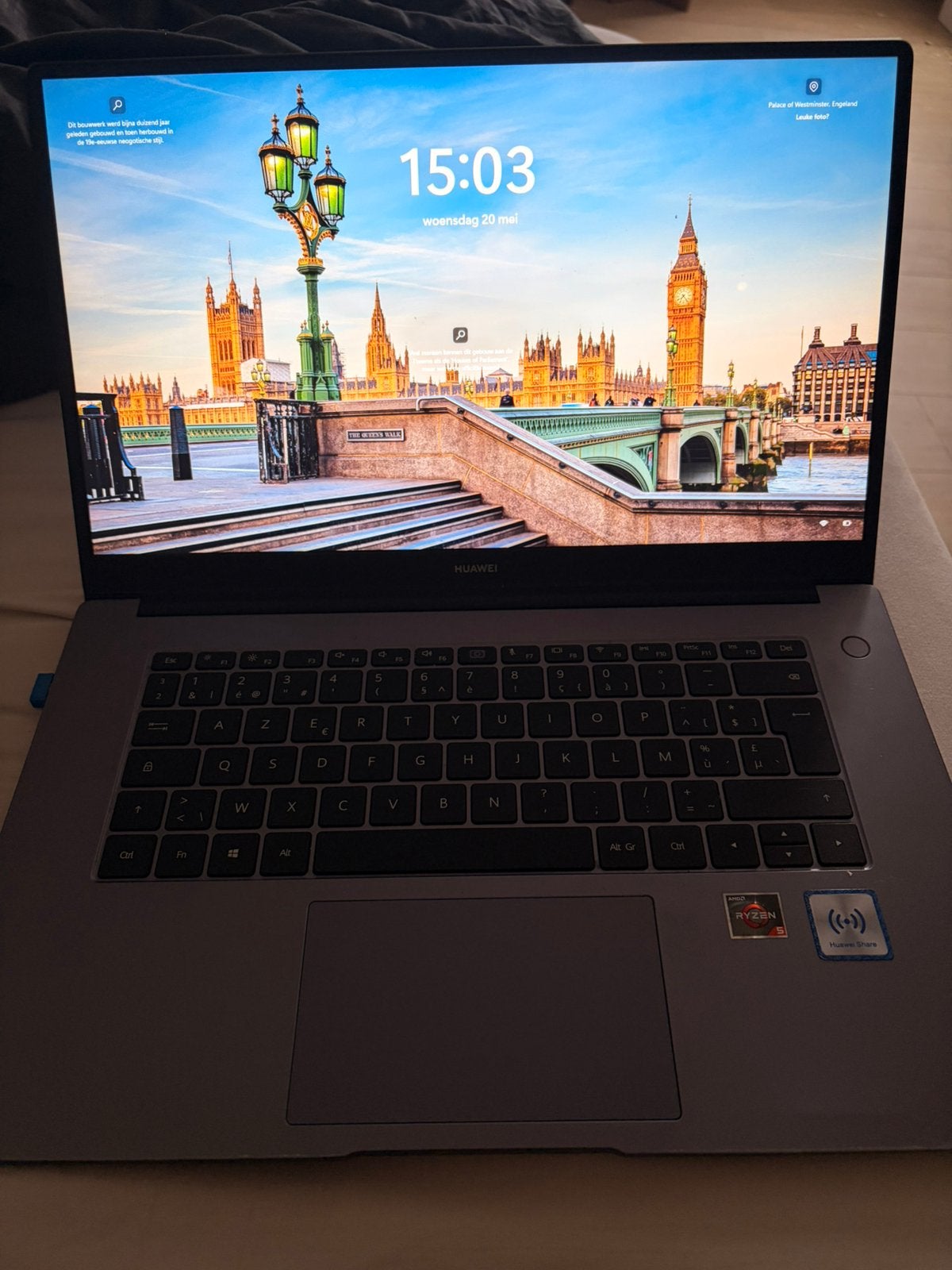 Huawei matebook, Ophalen, Zo goed als nieuw