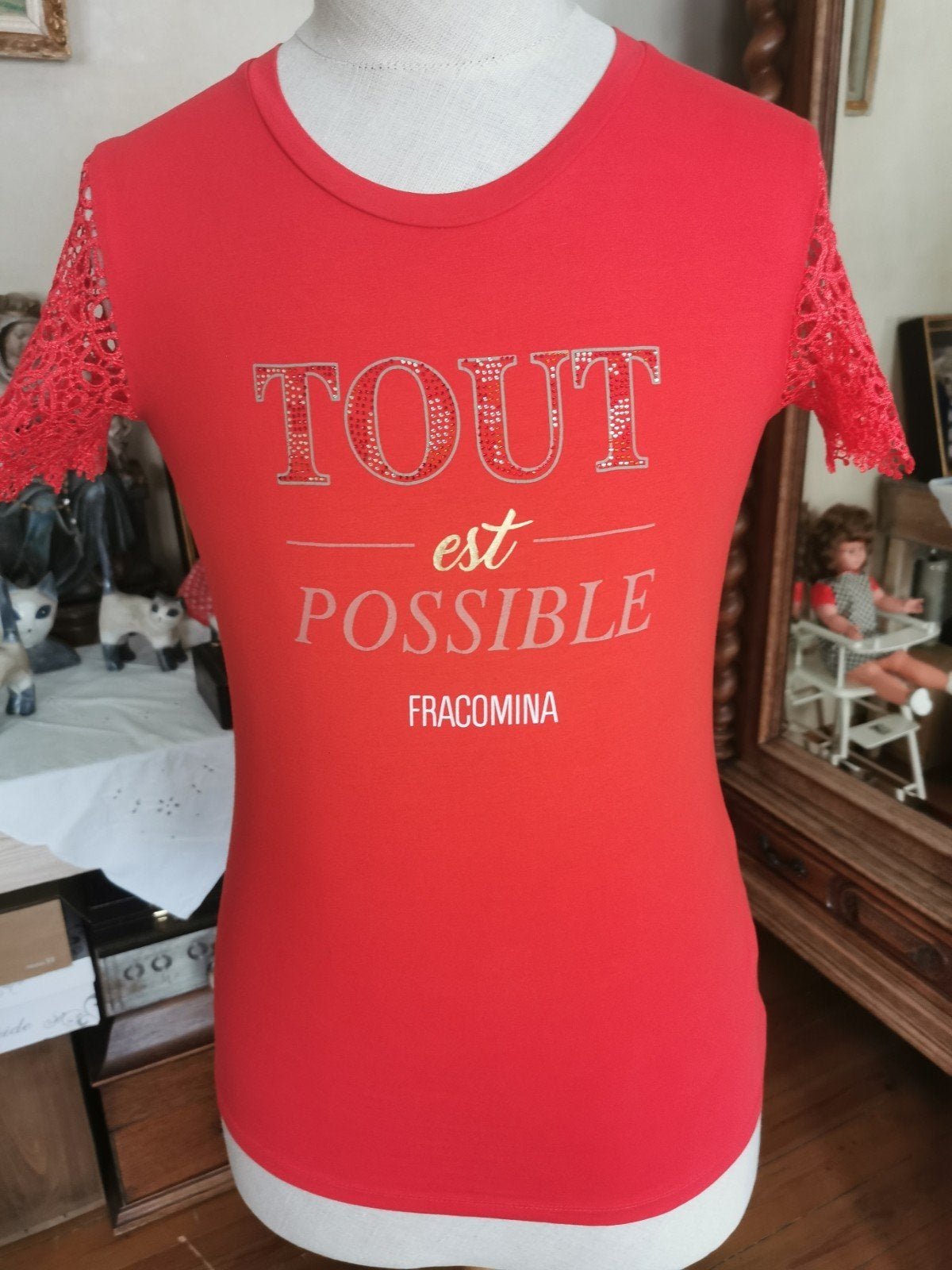 Prachtige dames t-shirt van Fracomina, Fracomina, Nieuw, Ophalen of Verzenden, Korte mouw