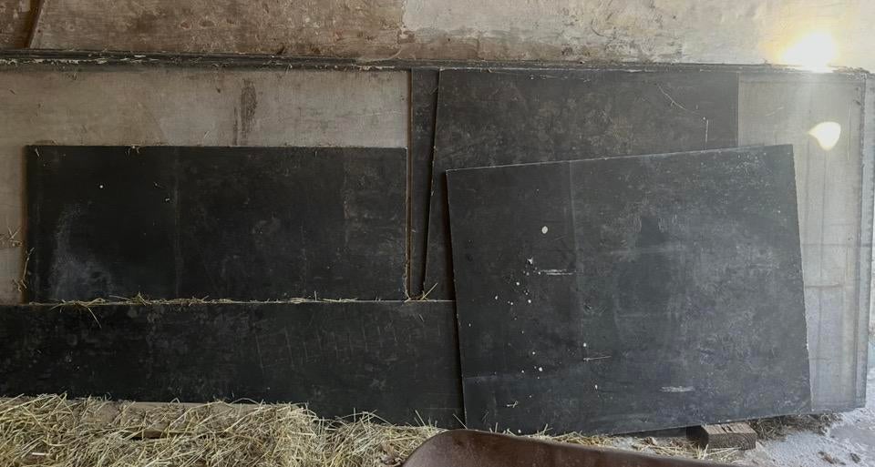 Cementplaten zwart voor 50 vierkante meter gratis, Ophalen, Overige materialen, Zwart, Overige typen