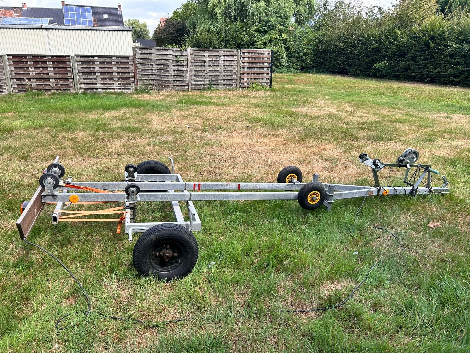 Kleine, handige boottrailer voor bootje tot 3m., Watersport en Boten, Ophalen, Gebruikt
