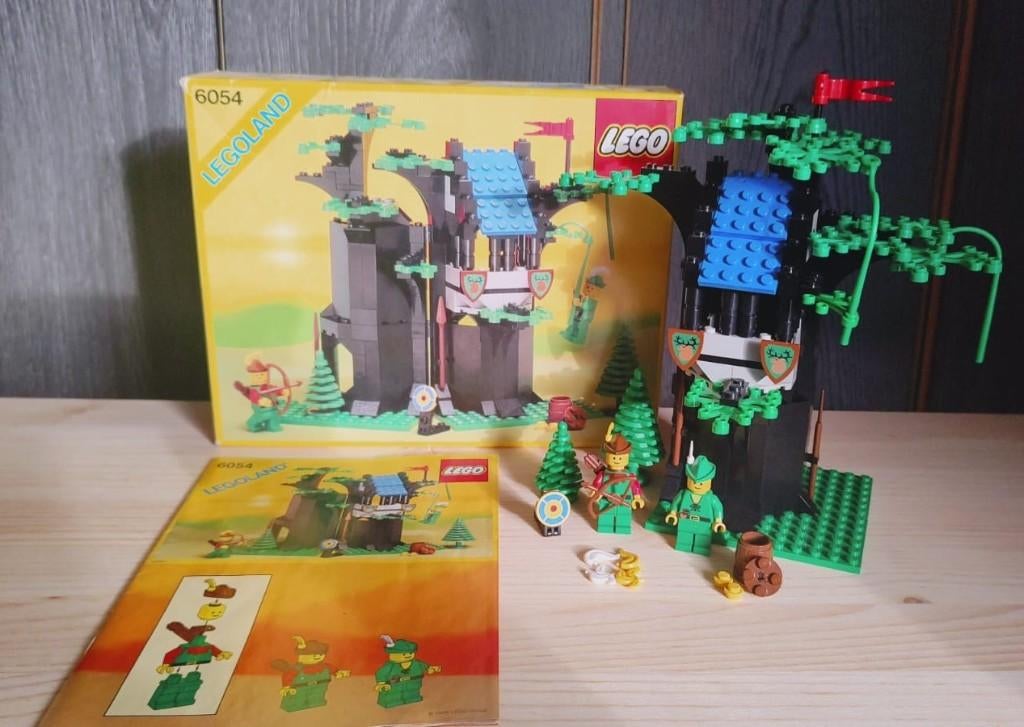 LEGO Castle 6054 - Forestmen's Hideout, Enlèvement ou Envoi, Lego, Ensemble complet, Utilisé
