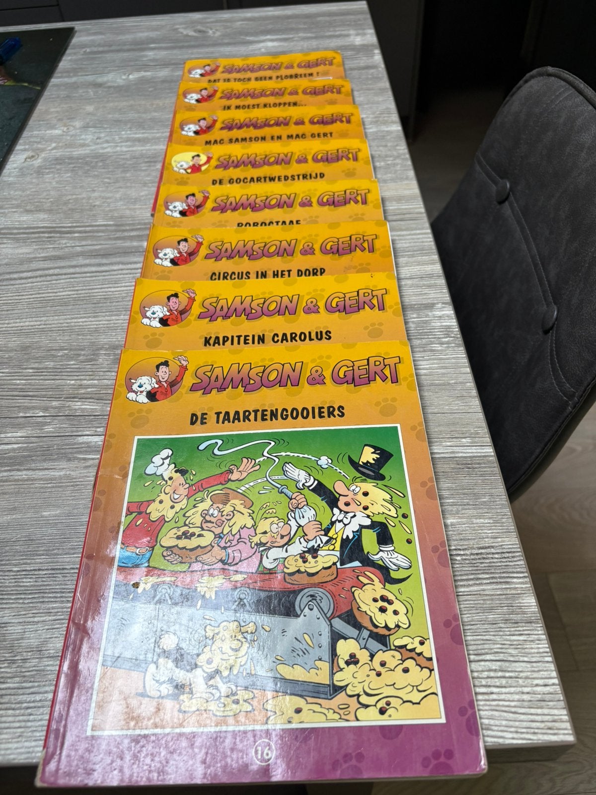 8 bandes dessinées Samson & Gert, Enlèvement ou Envoi, Utilisé