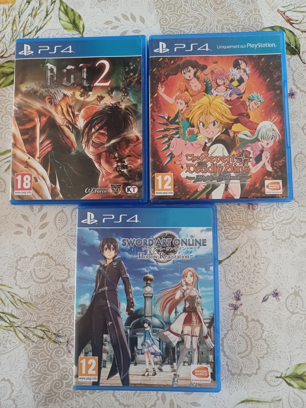 Jeux ps4 manga / anime, Ophalen, Online