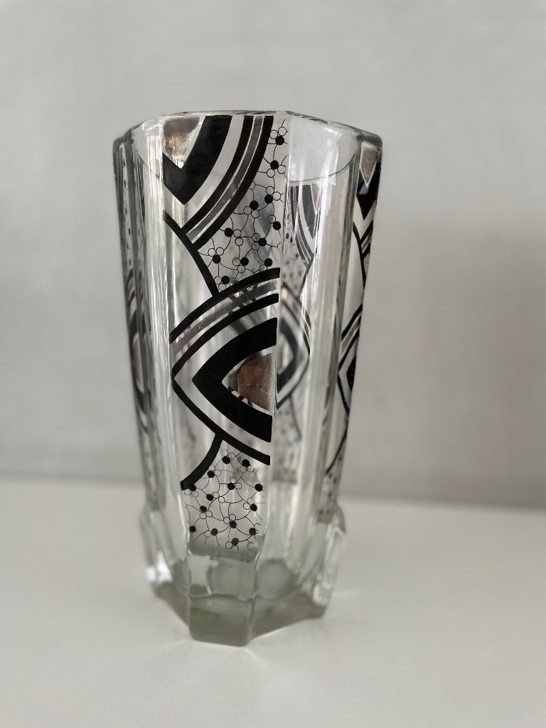 Antieke art deco vaas Karl palda art deco, Ophalen