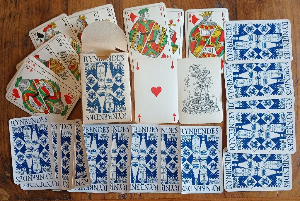 Rynbende, Verzamelen, Ophalen of Verzenden, Speelkaart(en)