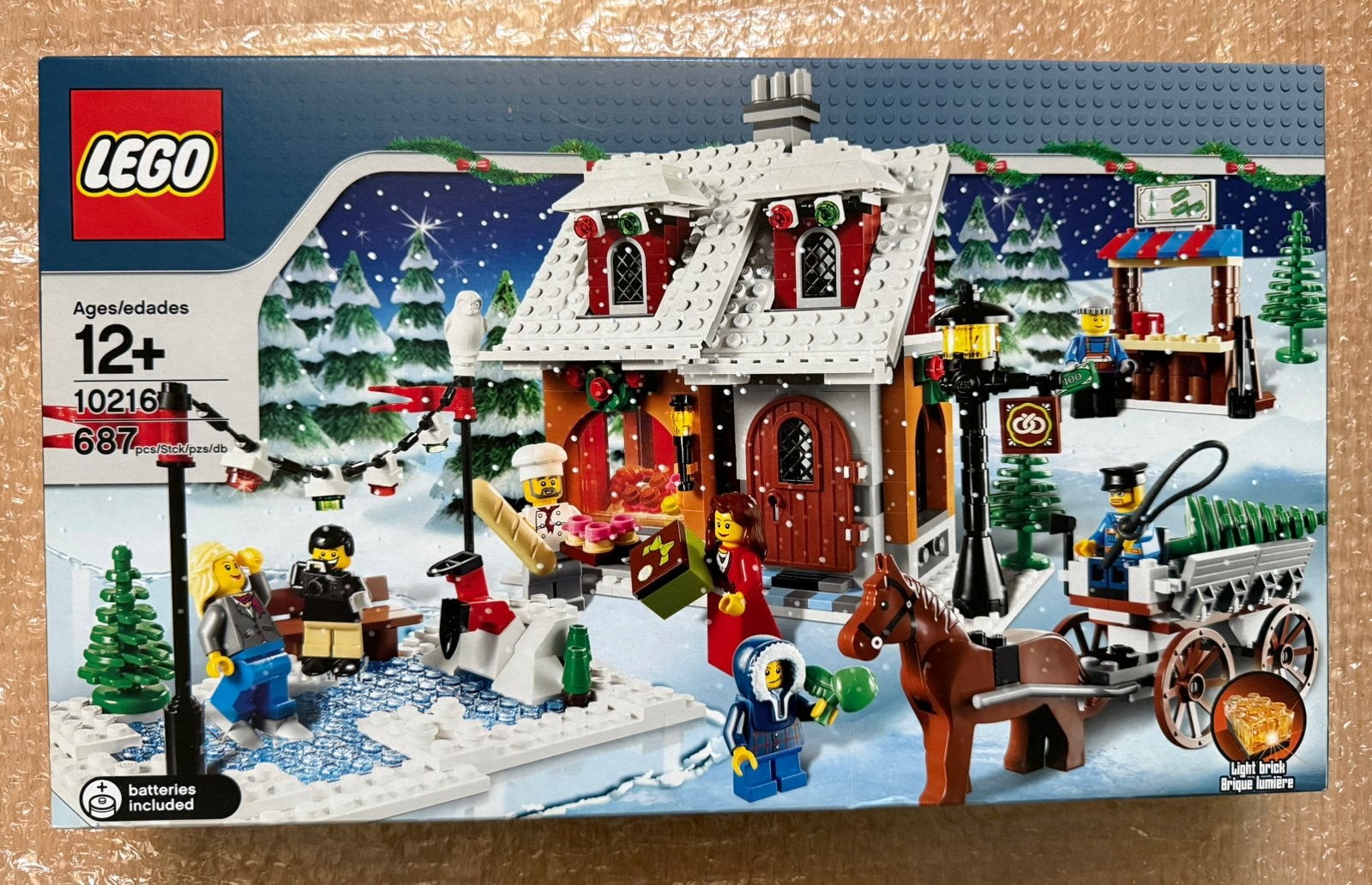 Lego 10216 - Winter Village Bakery, Ophalen, Nieuw, Lego