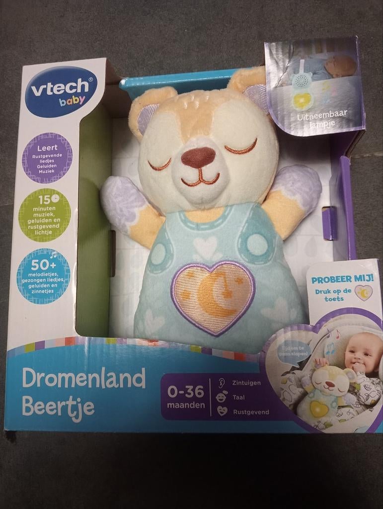 V tech dromenland beertje, Ophalen