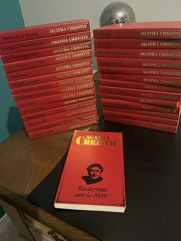 28 Agatha Christie boeken FRANS, Ophalen, Zo goed als nieuw, Agatha Christie