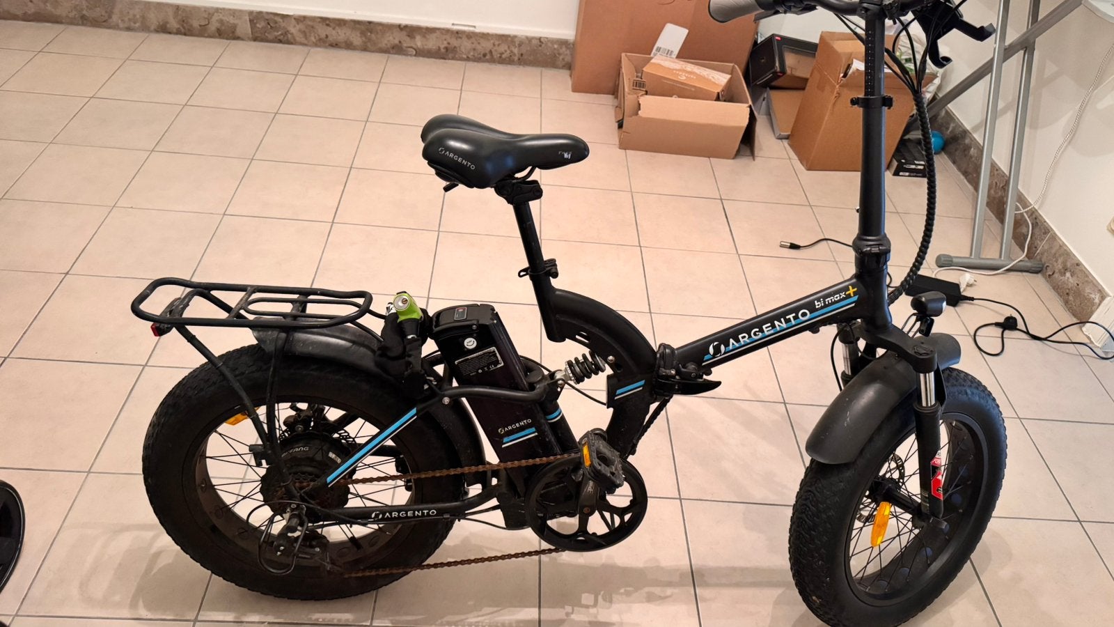 Elektrische Fatbike Argento Bimax+ – €450, Fietsen en Brommers, Ophalen, Zo goed als nieuw