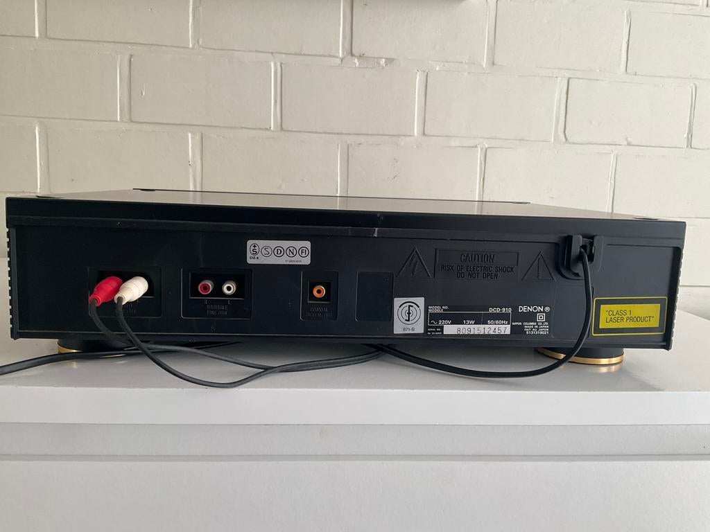 Denon CD 910 avec télécommande, Enlèvement, Comme neuf