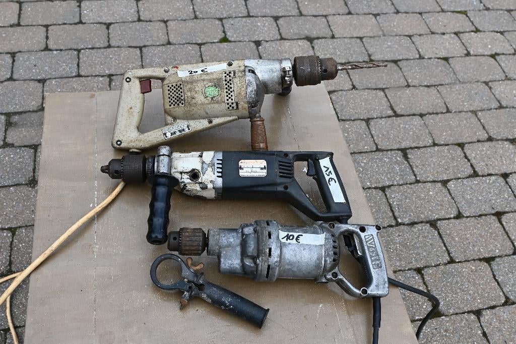 Boormachines, Ophalen, Gebruikt