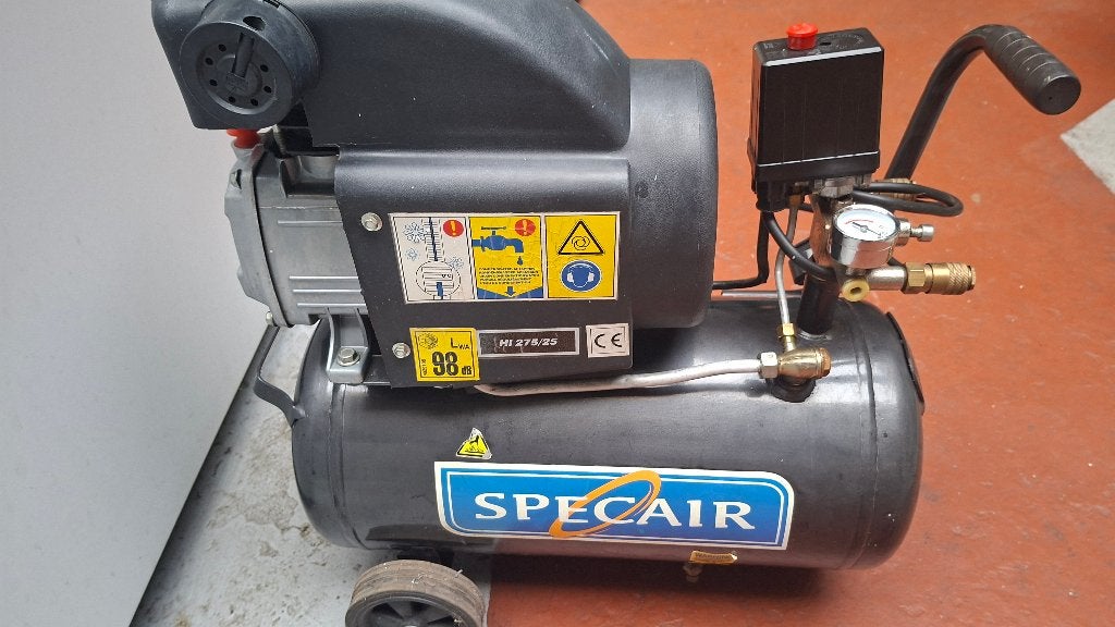 Compresseur, Bricolage & Construction, Moins de 200 litres/min, Comme neuf, Enlèvement, 6 à 10 bars