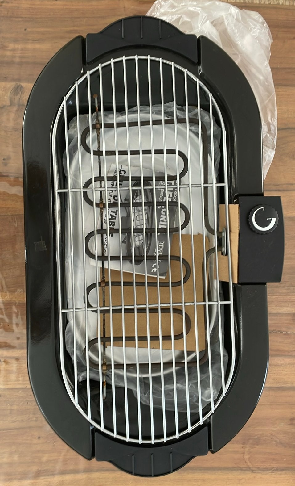 Electrische tafelgrill, Tuin en Terras, Elektrische barbecues, Ophalen, Zo goed als nieuw