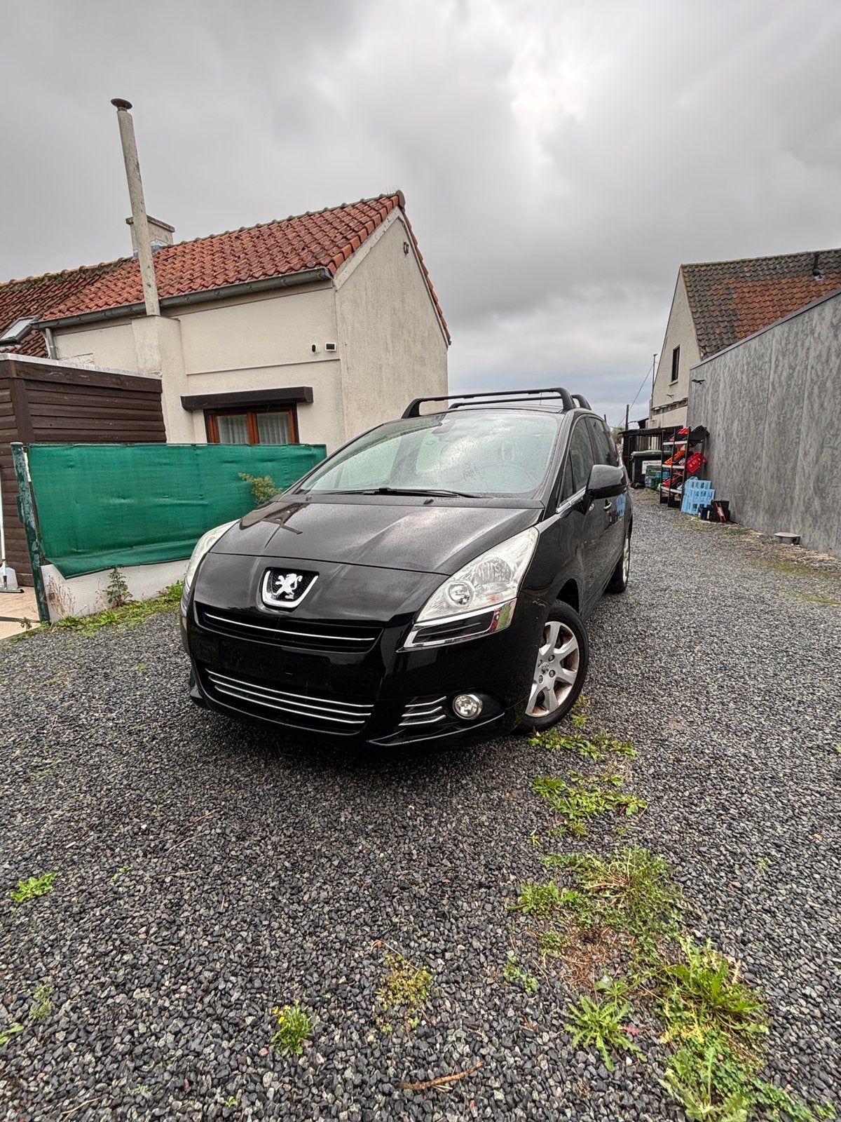 PEUGEOT 5008|BENZINE|2011| 179D KM|AIRCO|INSCHRIJVING KLAAR, Autos, Achat, Entreprise, Boîte manuelle, Noir
