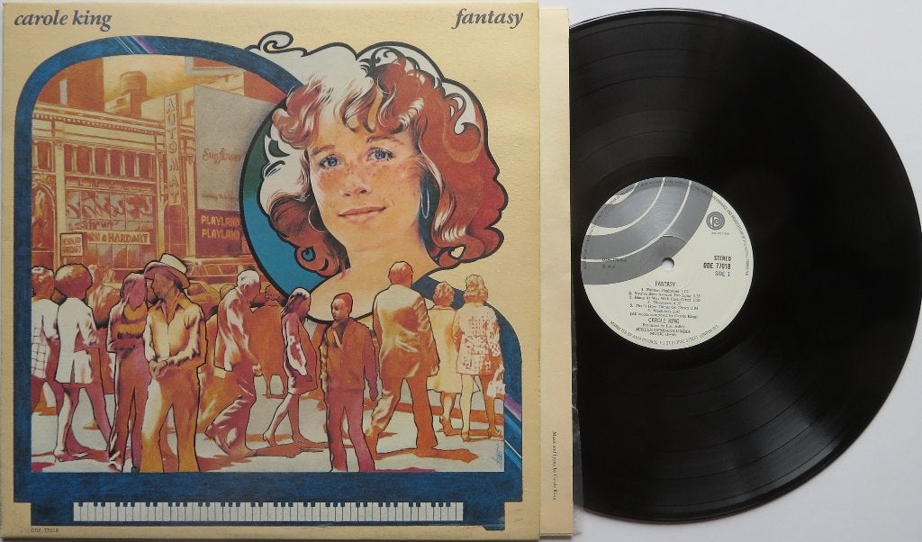 Carol King - Fantaisie. LP, Enlèvement ou Envoi, Utilisé, Housse de protection extérieure, Folk