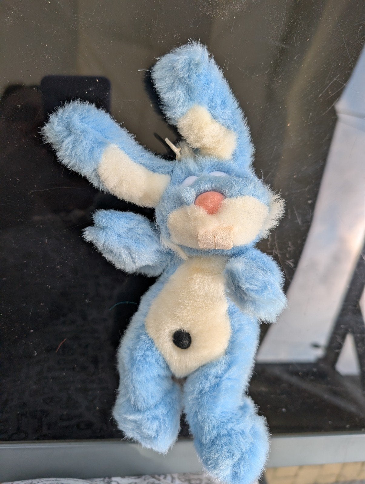 Joli lapin, Enfants & Bébés, Jouets | Peluches, Bleu, Enlèvement ou Envoi, Overige karakters, Lapin