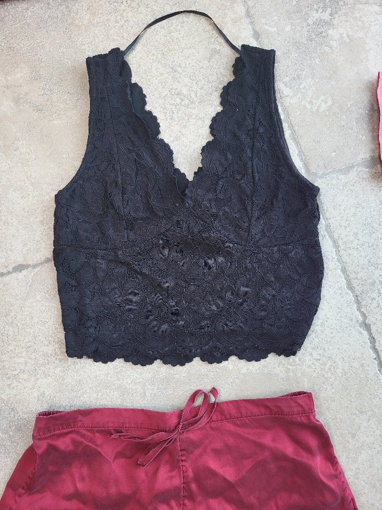 Merk Amisu: zwart bloesje mt 176, Kinderen en Baby's, Kinderkleding | Maat 176, Ophalen of Verzenden, Zo goed als nieuw, Meisje
