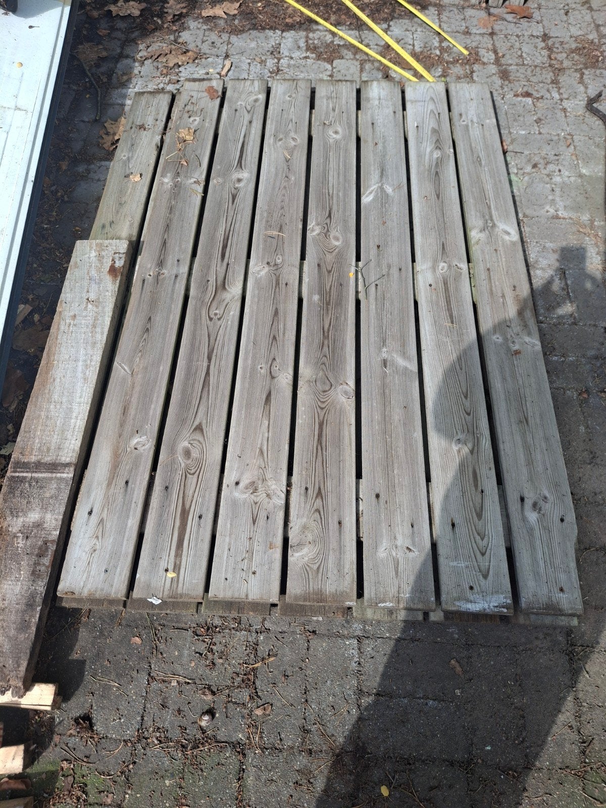 Tuinscherm 180 op 107 2 stuks gratis af te halen, Ophalen