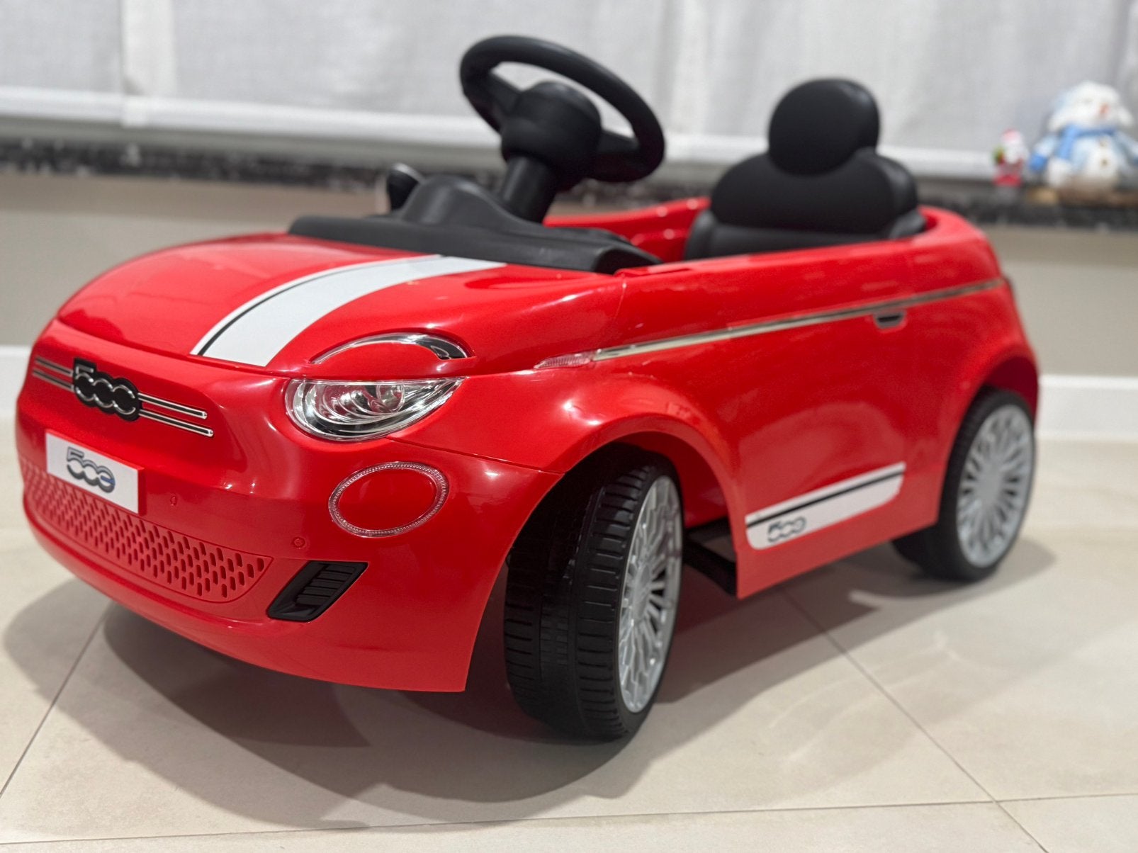 Elektrische kinderauto fiat 500, Kinderen en Baby's, Ophalen of Verzenden