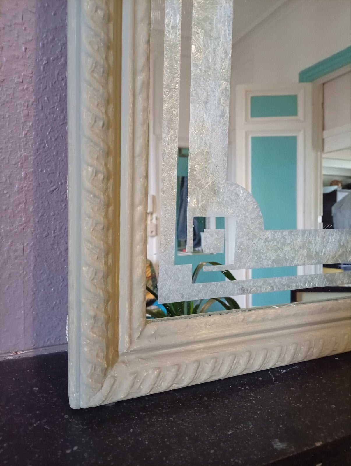 Grand miroir très chic, Maison & Meubles, Enlèvement