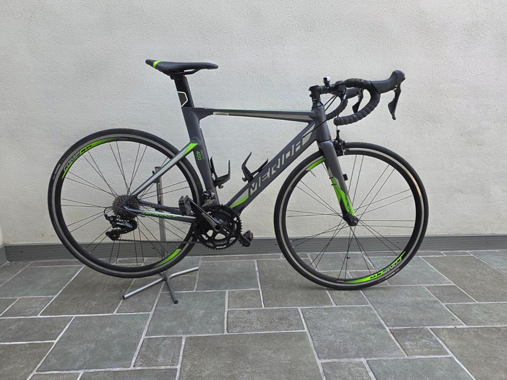 Koersfiets Merida reacto 400, Fietsen en Brommers, Fietsen | Racefietsen, Ophalen, Overige merken, Heren, Velgrem