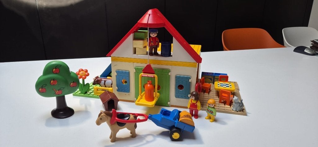 Playmobil 123 - 6750 - Boerderij, Ophalen of Verzenden, Gebruikt, Complete set
