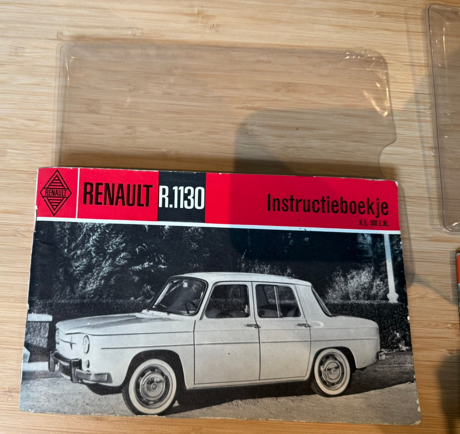 Renault R1130 Origineel Instructieboekje, Verzenden
