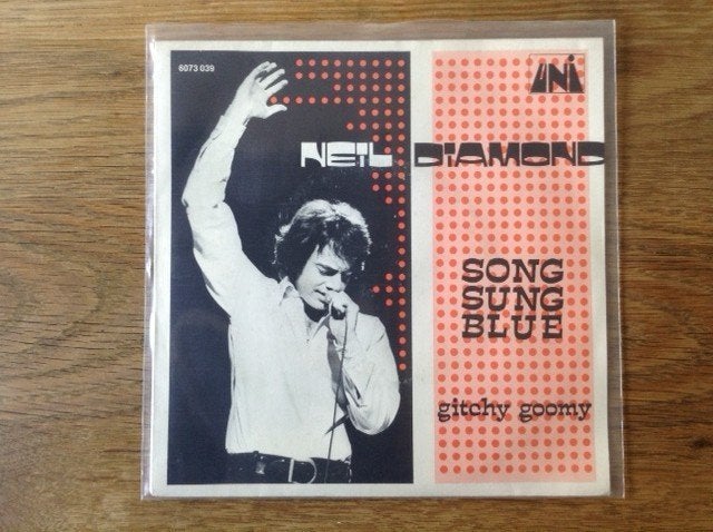 single neil diamond, Enlèvement ou Envoi, Pop, Housse de protection extérieure, 7 inch