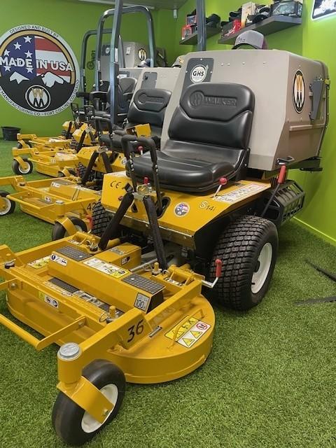 Modèle d'exposition Walker S14i, Jardin & Terrasse, Tondeuses autoportées, Neuf, 90 à 120 cm, Démarrage électrique, Fonction de mulching