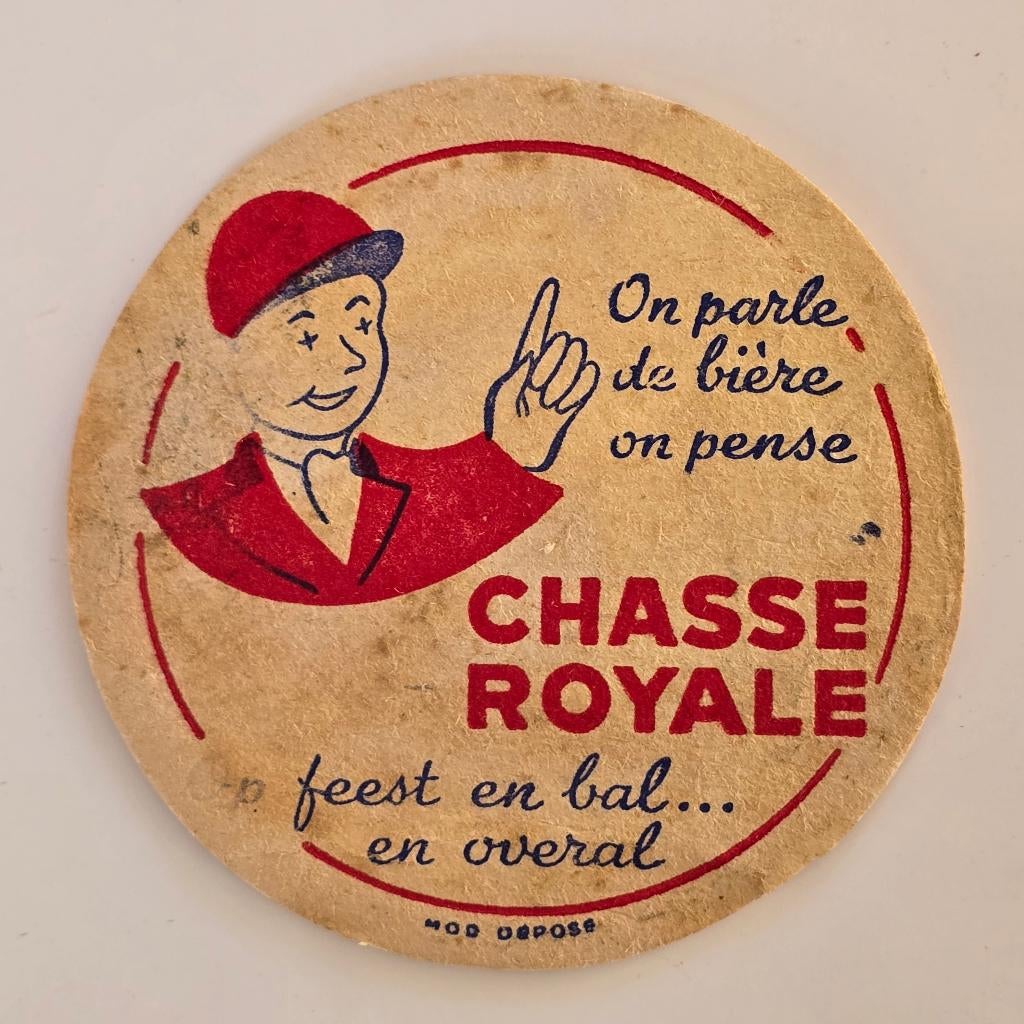 Chasse Royale sous-bock bierviltjel coaster small size, Envoi, Utilisé, Sous-bock
