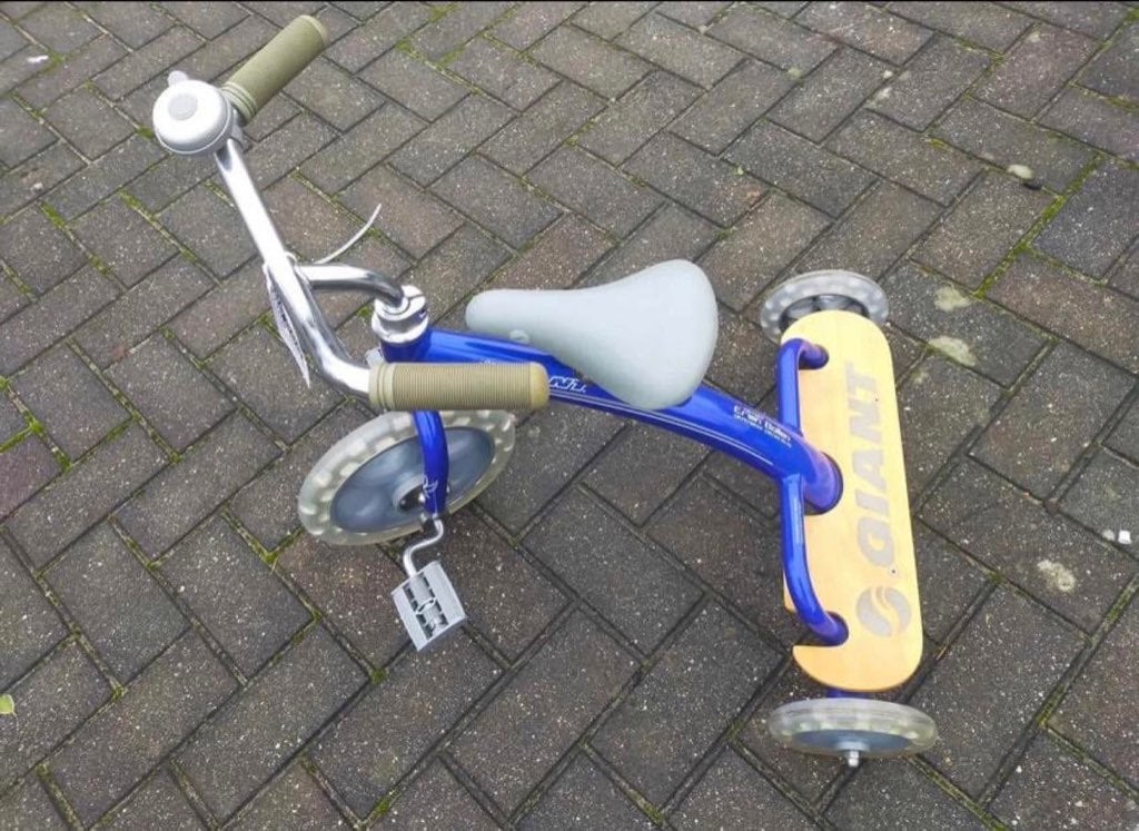 Driewieler Giant (nieuw), Ophalen, Nieuw, Giant, Verstelbare zitting