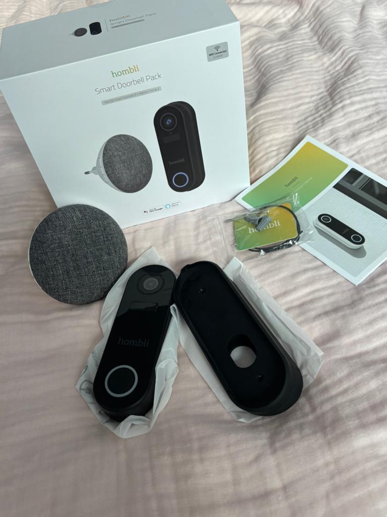 Sonnette connectée avec caméra Hombli || Smart Doorbell, Maison & Meubles, Sonnettes, Enlèvement ou Envoi, Caméra intégrée, Comme neuf