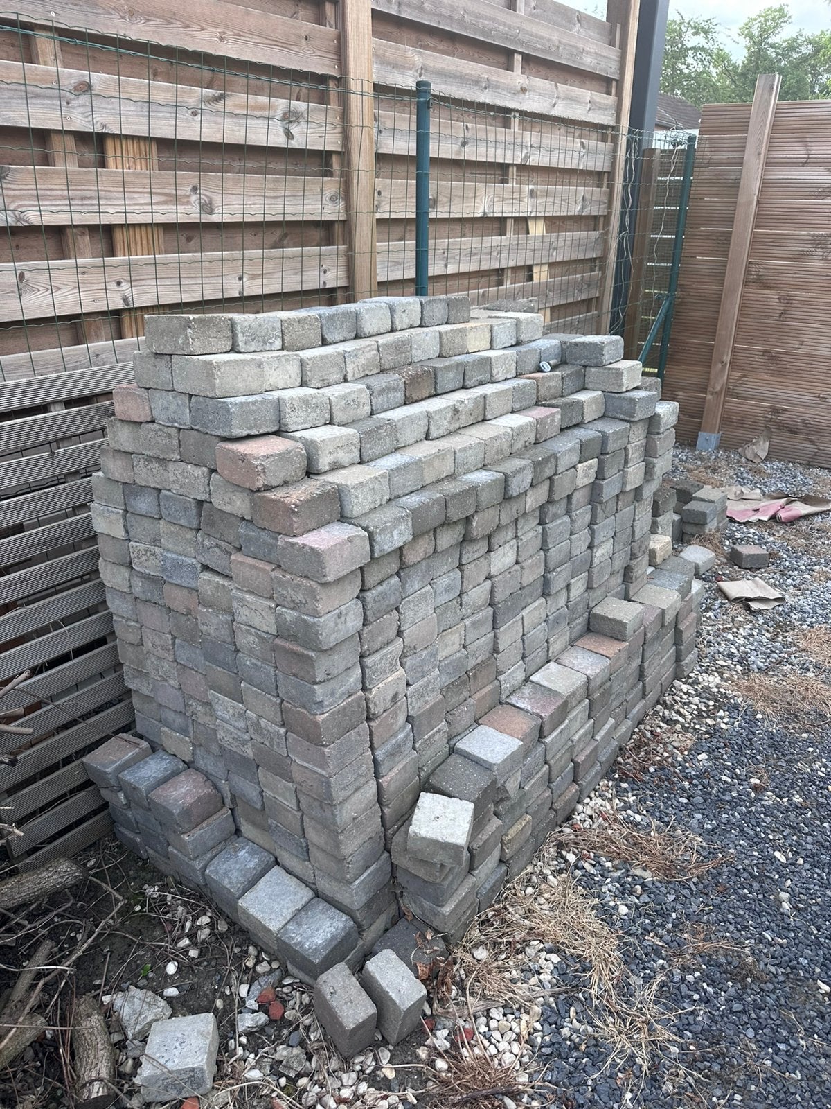 Lot de pavés +- 12m2, Jardin & Terrasse, Enlèvement, Comme neuf