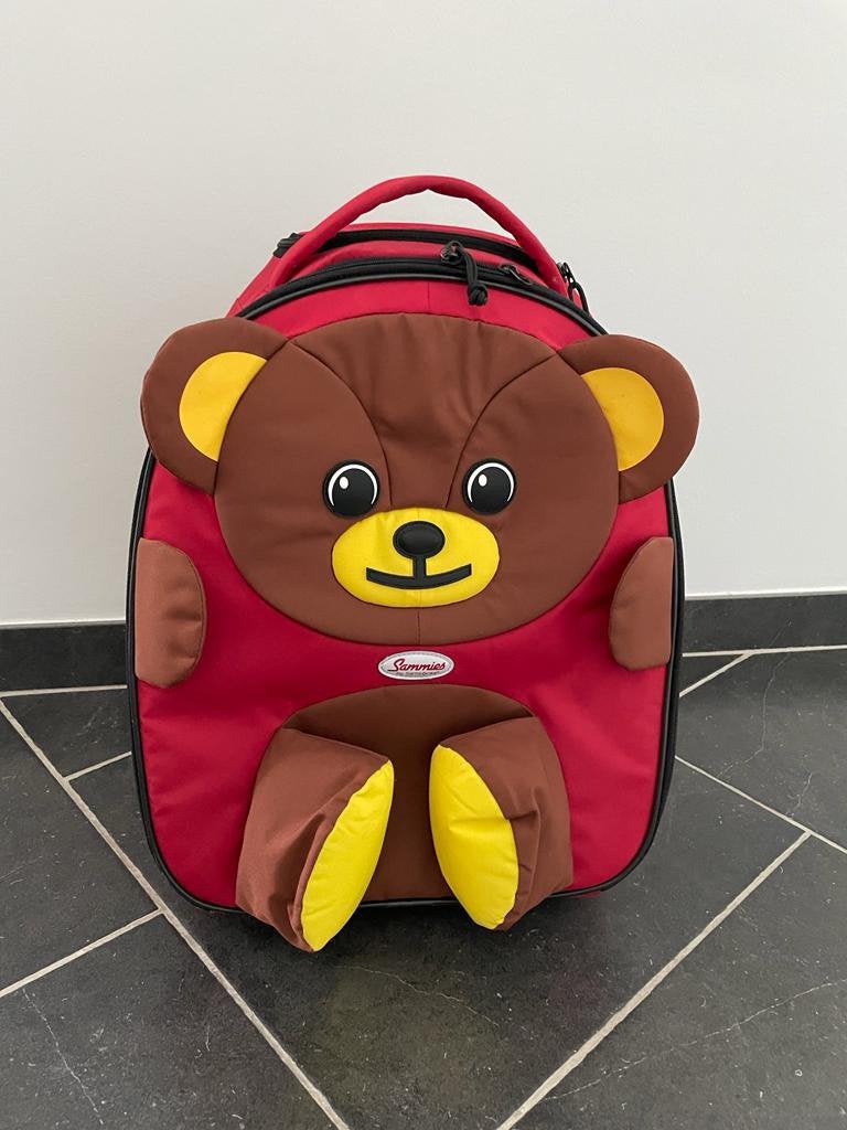 Kindervaliesje samsonite, Handtassen en Accessoires, Koffers, Ophalen of Verzenden, Zo goed als nieuw, Hard kunststof, Wieltjes