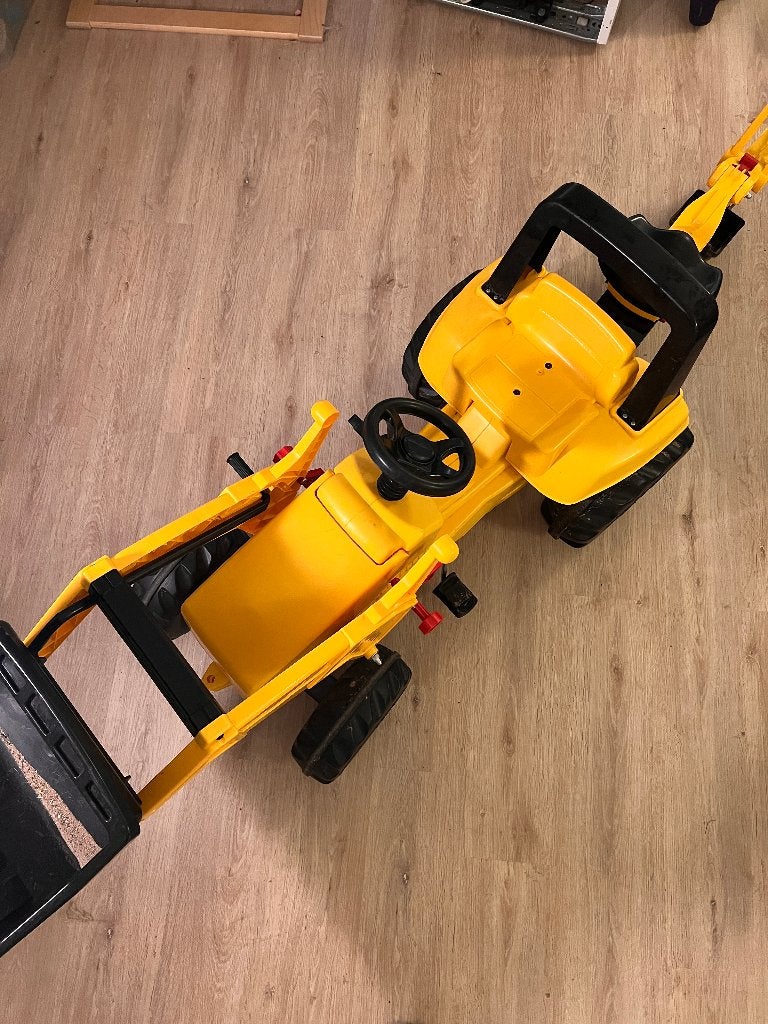 Speelgoed kraan met shovel en graafarm – in nette staat, Kinderen en Baby's, Ophalen, Zo goed als nieuw, Overige typen