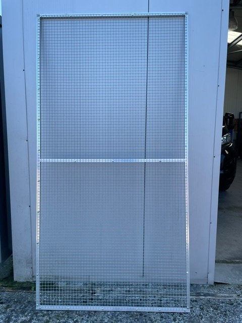 Draadpanelen voor vogelkooi of kattenren, Dieren en Toebehoren, Ophalen, Zo goed als nieuw, Aluminium, Vogelkooi
