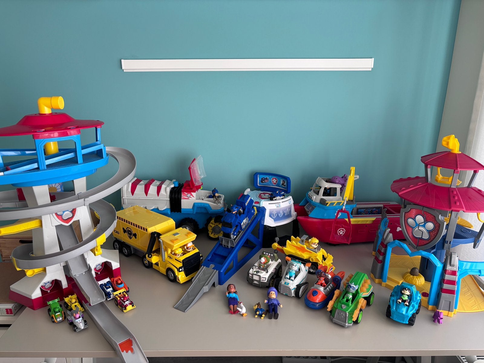 Groot lot paw patrol, Kinderen en Baby's, Ophalen, Gebruikt