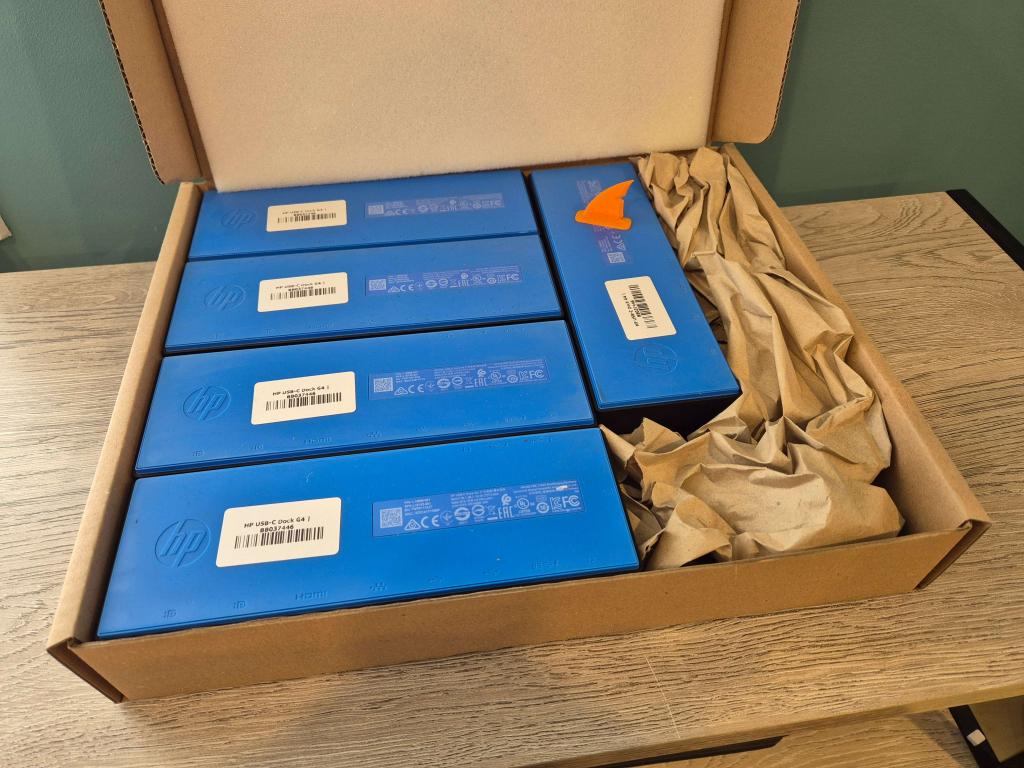 10x HP USB-C Dock G4 | A Grade | Partij, Computers en Software, Niet ingevuld, Laptop, Niet ingevuld, Ophalen of Verzenden