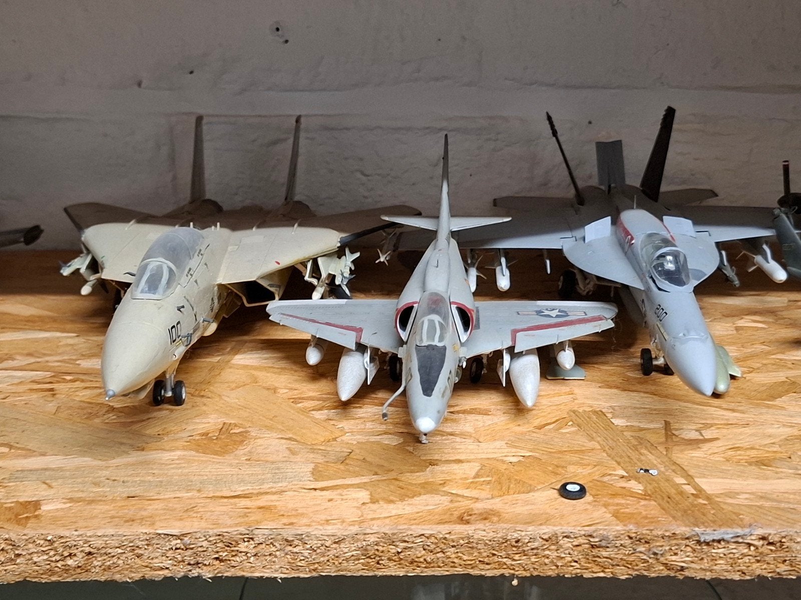 lot d'avions 1/48, Enlèvement, Utilisé, Avion, Plus grand que 1:72