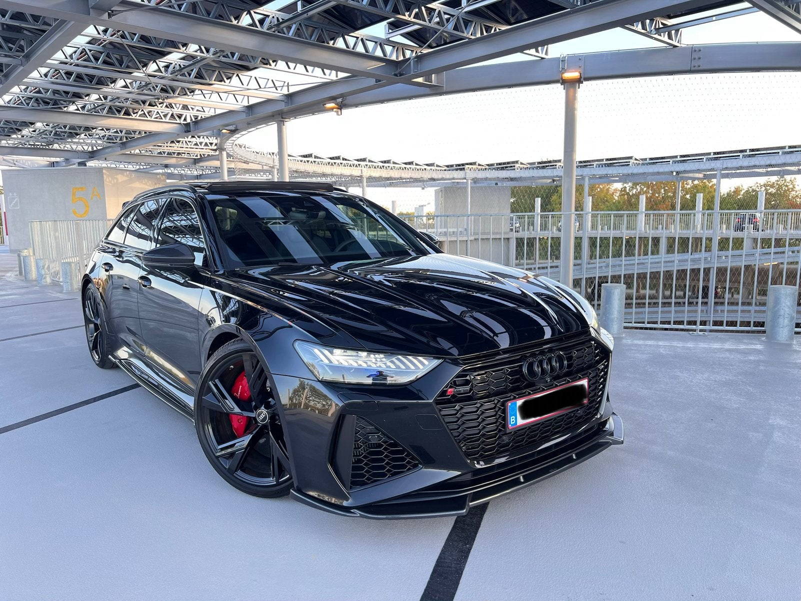Audi RS6 Avant 4.0 V8 – 600 pk – Lichte Vracht – 48.000 km, Auto's, Automaat, Dealer onderhouden, Euro 6, Alcantara