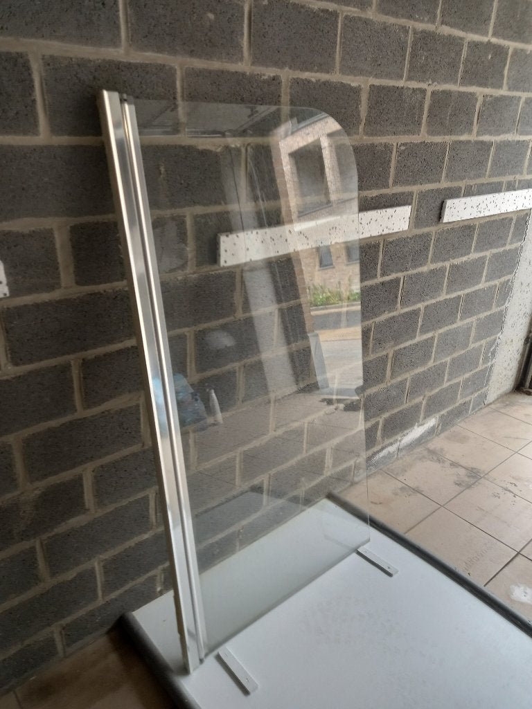 Bad/douchewand glas, Ophalen, Zo goed als nieuw, Overige typen