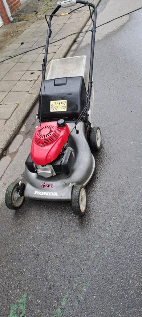 Tondeuse honda izy coupe de 53, Enlèvement