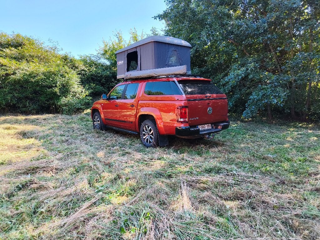 Daktent (Carbon) Maggiolina, Caravans en Kamperen, Ophalen, Zo goed als nieuw, Tot en met 3