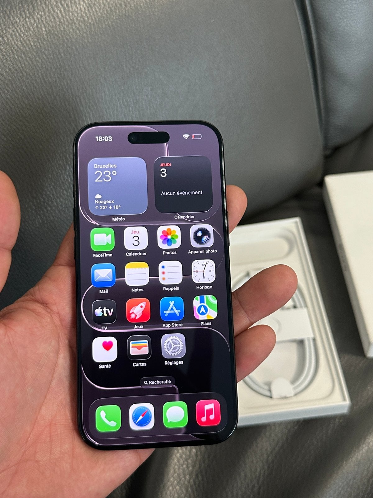 iPhone Air 256gb noir NEUF jms utilisé !! Vd/éch, Autres modèles, Enlèvement, Sans abonnement, 100 %