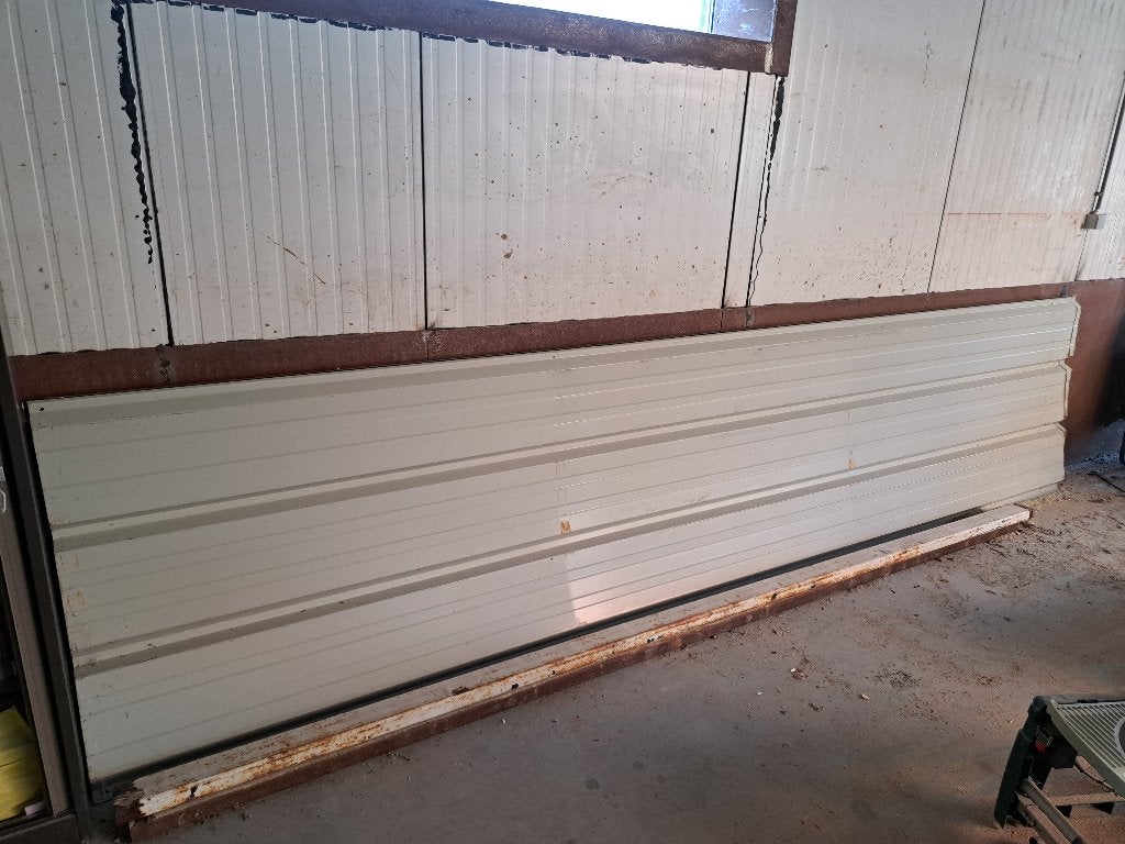 Damwandplaten dak, Doe-het-zelf en Bouw, Dakplaat of Dakpanplaat, Gebruikt, Overige kleuren, Ophalen of Verzenden