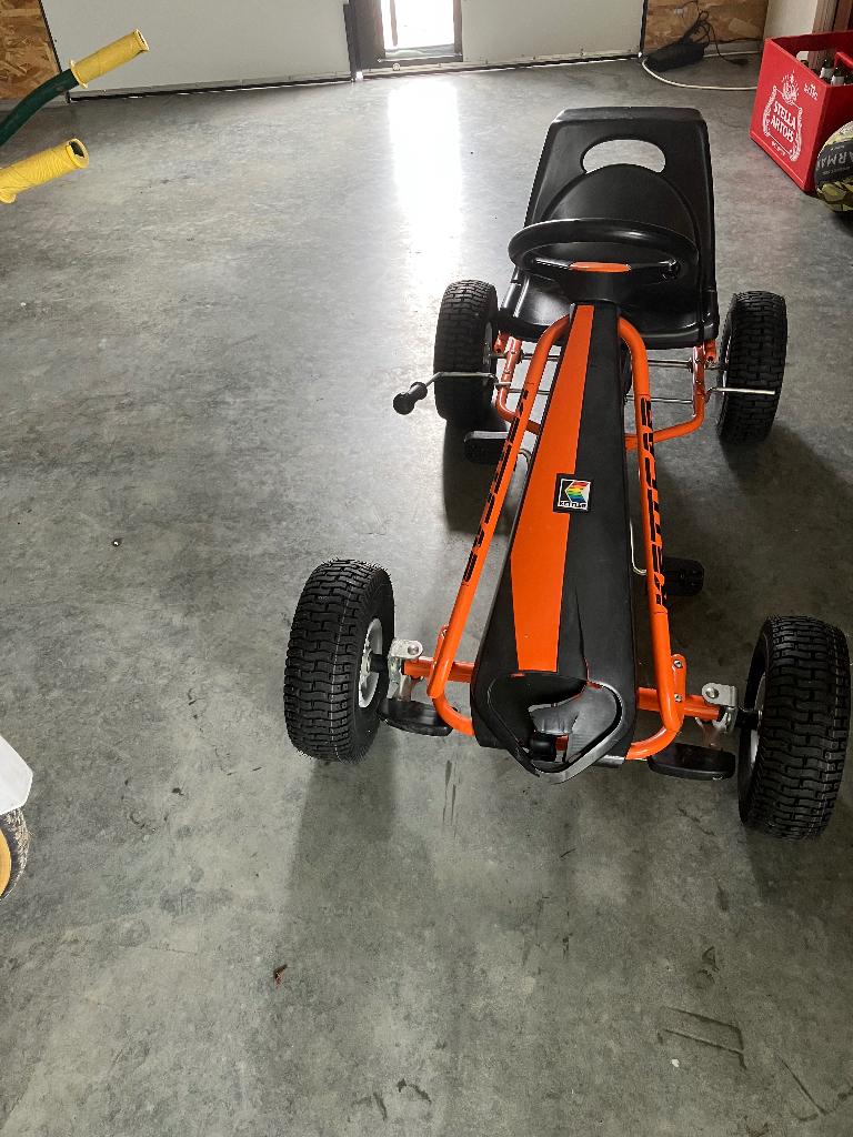 Gocart, Enlèvement, Utilisé, Véhicule à pédales